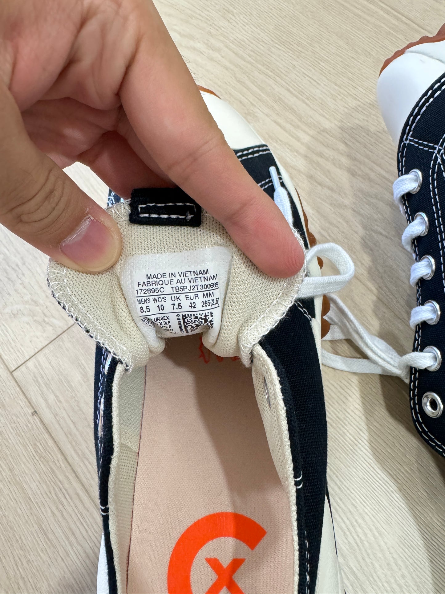 Converse Run Star Motion 黑白鋸齒底